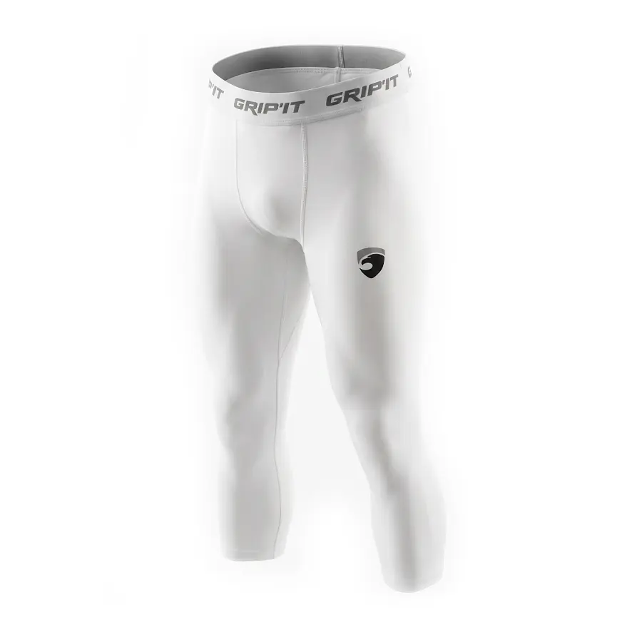 Grip'it Kompresione helanke 3/4– Bela– S